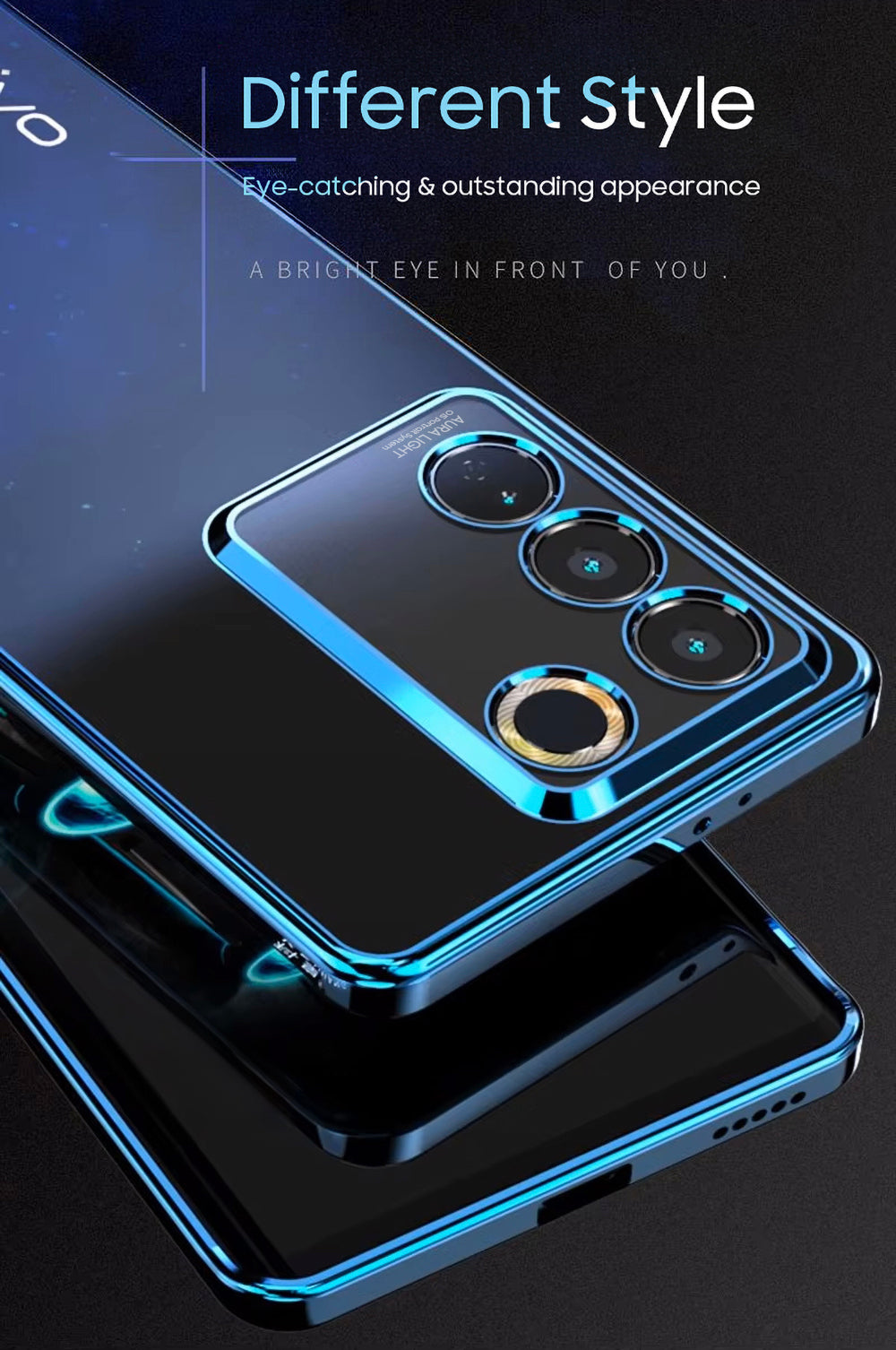 Vivo V27/V27 Pro 5G Electroplating Luxurious Case