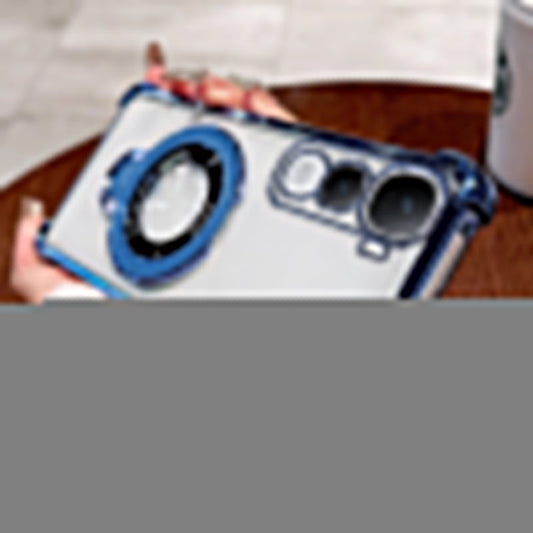 Vivo Y400 Pro 5G magnetic magnifier ring stand case